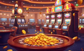Host dealer toman toto menjelaskan aturan Caribbean Stud Poker kepada pemain